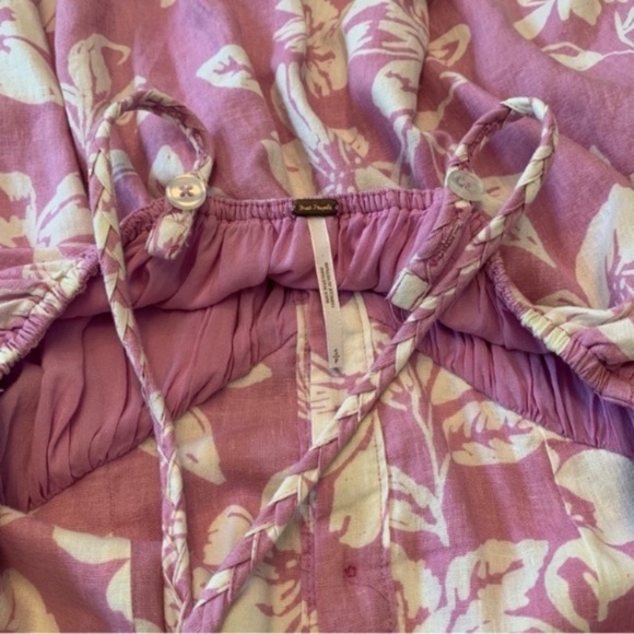 Free People The Perfect Sundress in Light Pink Combo - Picture 11 of 13